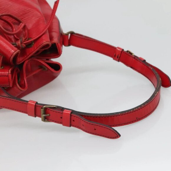LOUIS VUITTON Epi Noe Shoulder Bag Red M44007 LV Auth ar13738 - Picture 8 of 15